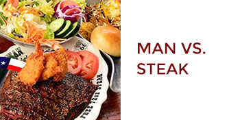 Amarillo, Texas: Man vs Steak