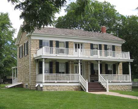 Mahaffie Stagecoach Stop & Farm Historic Site in Olathe, Kansas