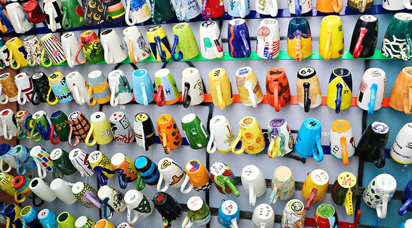 Design your own mug for Right Brain Brewery's Mug Club in Traverse City, Michigan