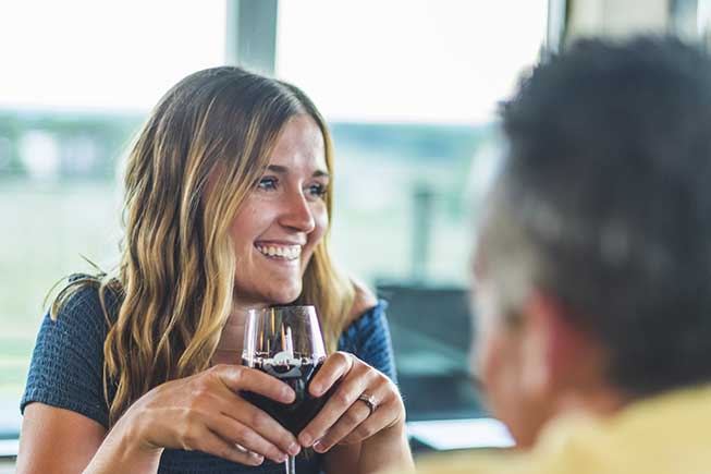 The 45th parallel creates ideal conditions for wine in Traverse City, Michigan