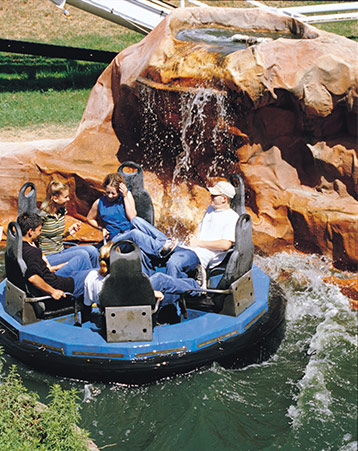 Wonderland Rapids at the Wonderland Amusement Park in Amarillo, Texas