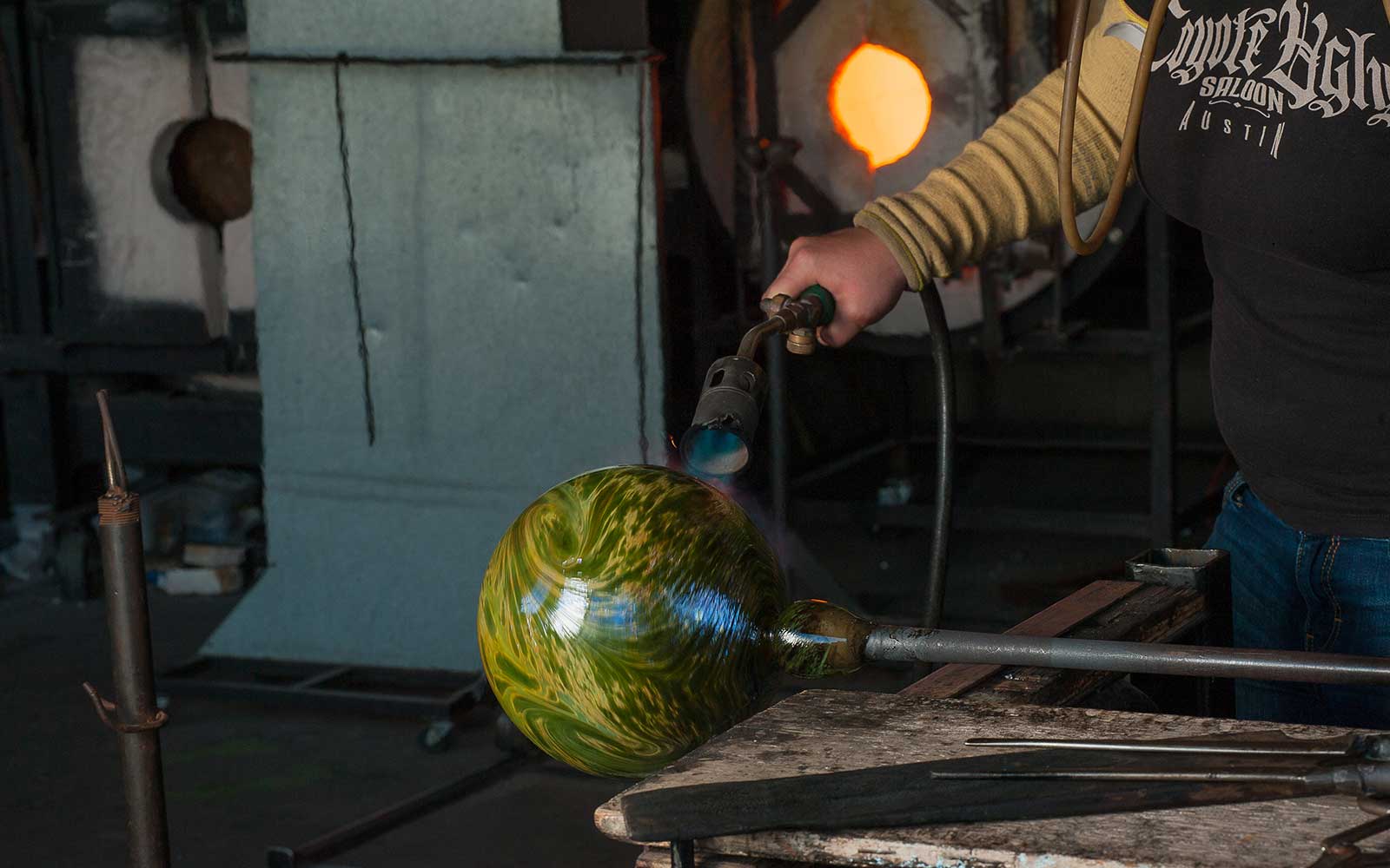 Treasure hunt for glass art in Lincoln City, Oregon