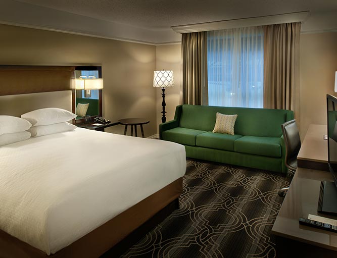 St. Louis Union Station Hotel guest room