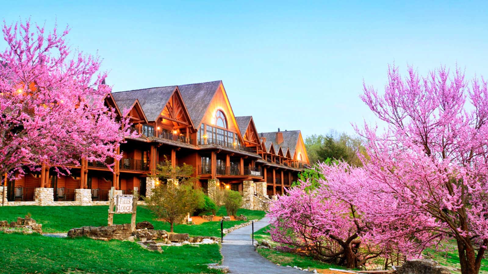 Fall at Big Cedar Lodge in Table Rock Lake, Missouri