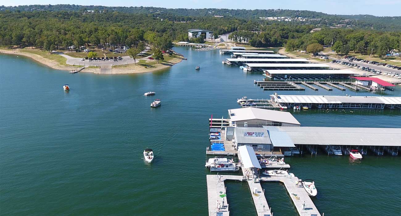 Port of Kimberling Campground & Marina in Table Rock Lake, Missouri