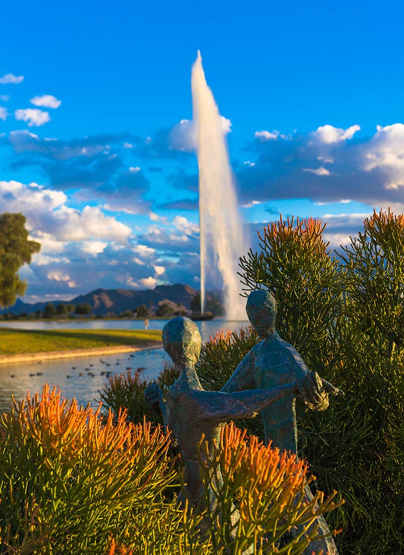 Escape the Valley for Fountain Hills' Thriving AZ Art Scene