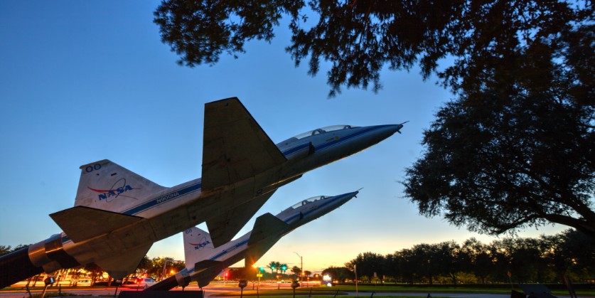 Rockets at Space Center Houston in Bay Area Houston