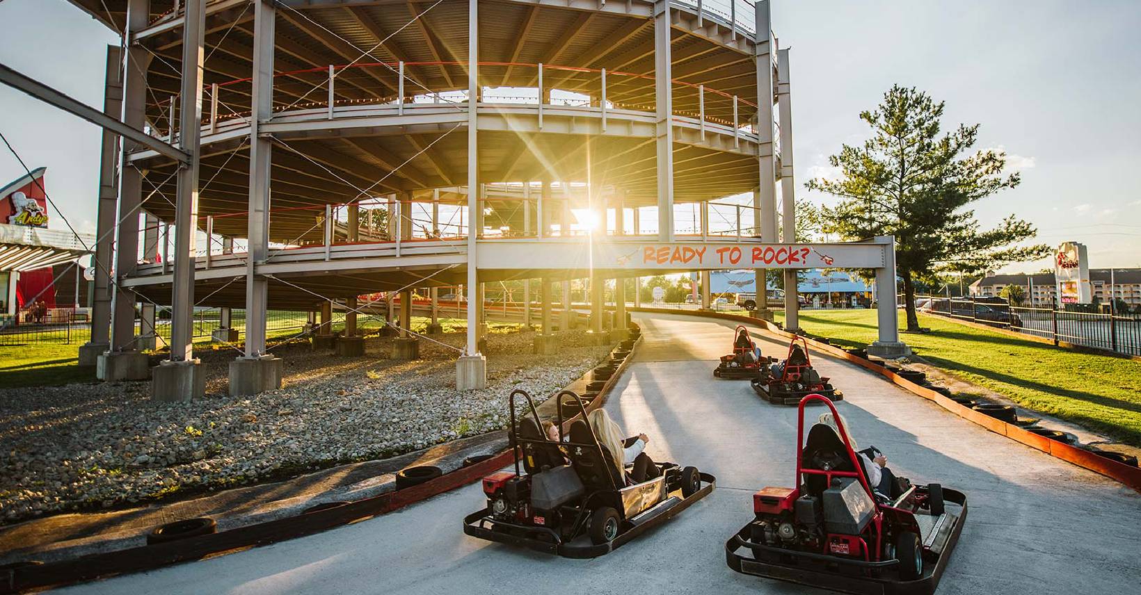 The Track Branson MO Family Fun Parks: Ride Branson Go Karts!