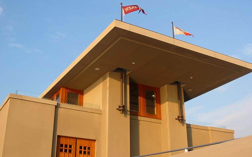 The Fontana Rowing Boathouse is one of three  Frank Lloyd Wright designs in Buffalo built posthumously. 