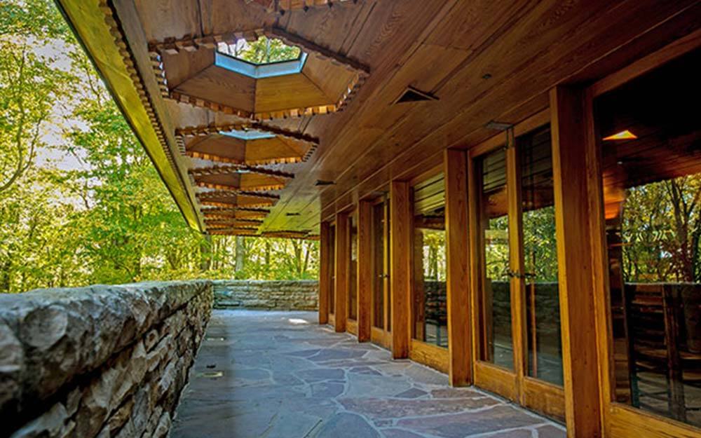 Kentuck Knob, completed in 1956, is an extraordinary example of  Frank Lloyd Wright’s Usonian Style.