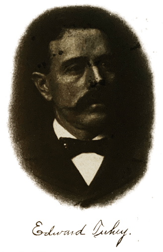 Photograph of Edward M. Tuhey, former mayor of Muncie, Indiana